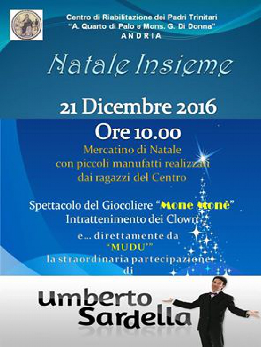 21 dicembre 2016 Natale Insieme