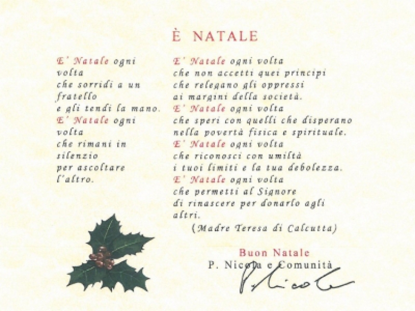 E&#039; Natale!