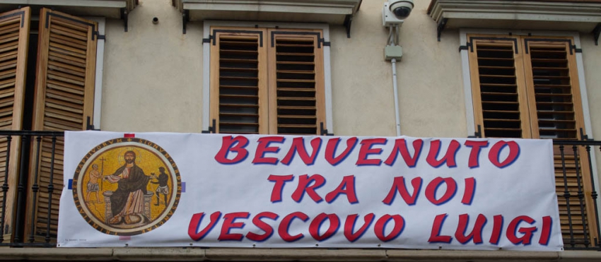 Benvenuto tra noi Vescovo Luigi